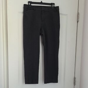 Old Navy Women's Dark Gray Pixie Ankle Pants (1)
